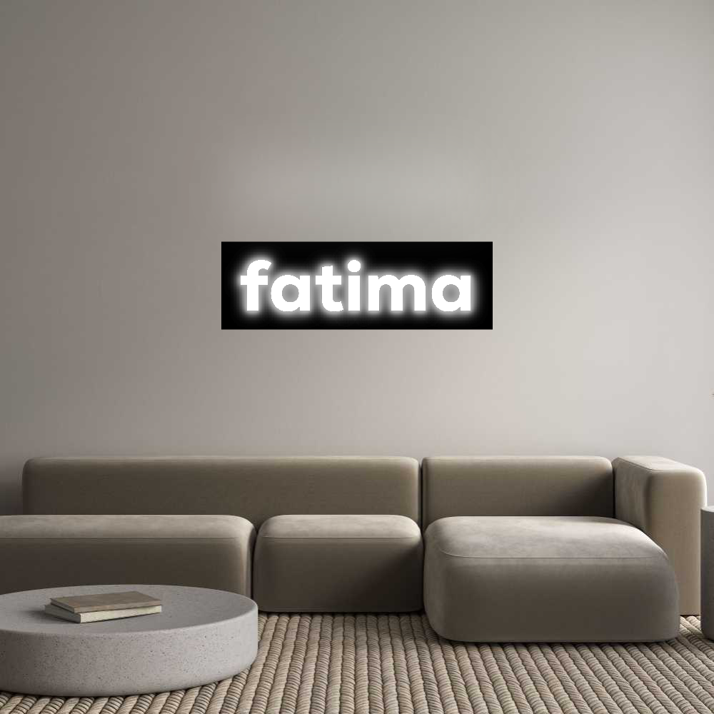 LED SIGNBOX - ENSEIGNE fatima