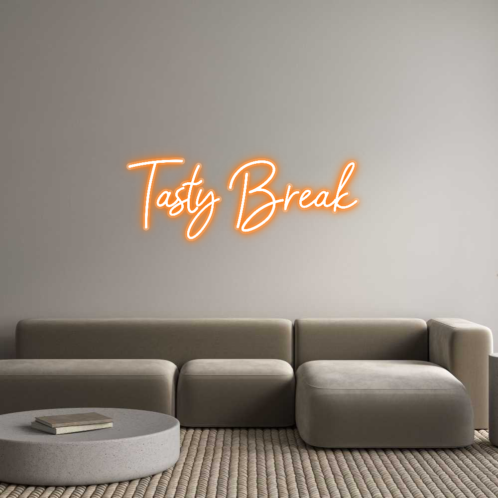 Néon personnalisable Tasty Break
