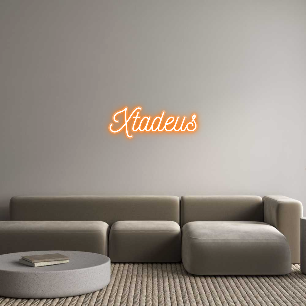 Néon personnalisable Xtadeus