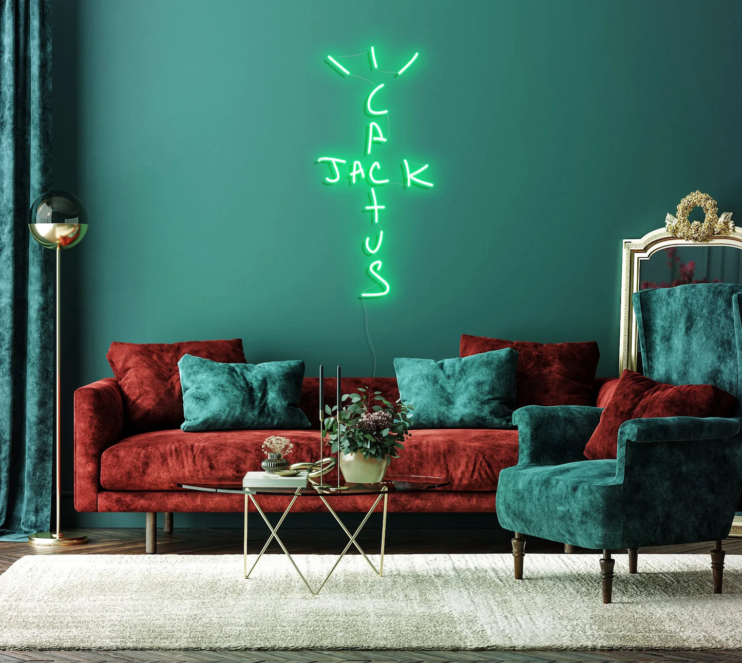 CACTUS JACK!! LED DECORATIVE NEON.