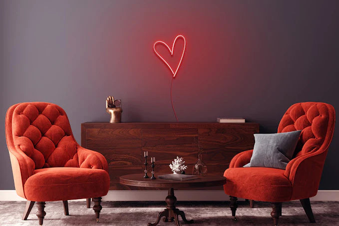 HEART NEON DECO LED