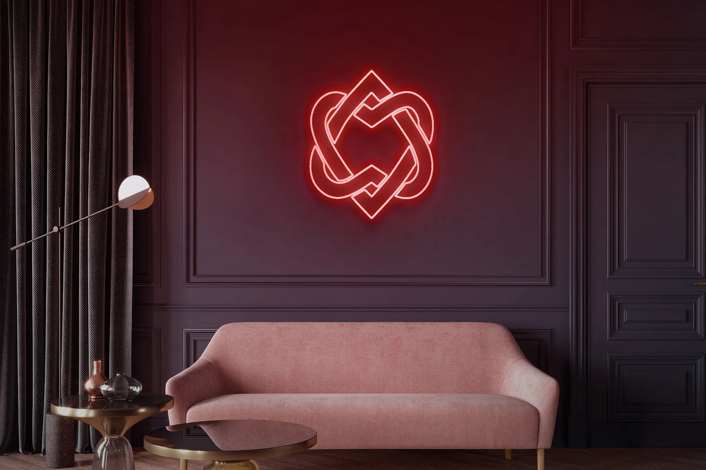 UNIFIED HEARTS NEON LED DECO