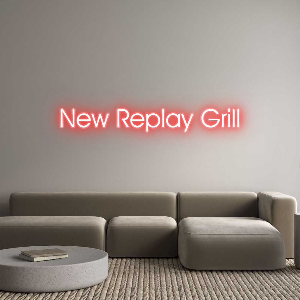 Néon personnalisable New Replay Gr...
