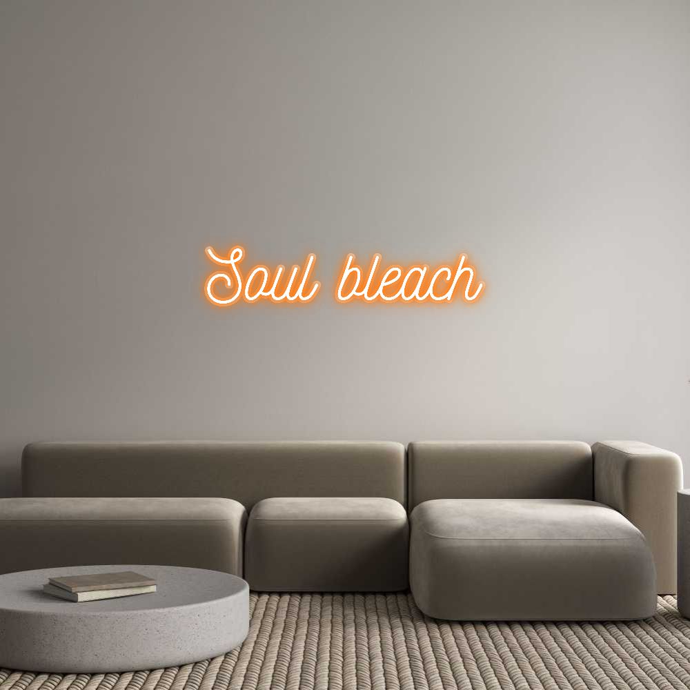 Néon personnalisable Soul bleach
