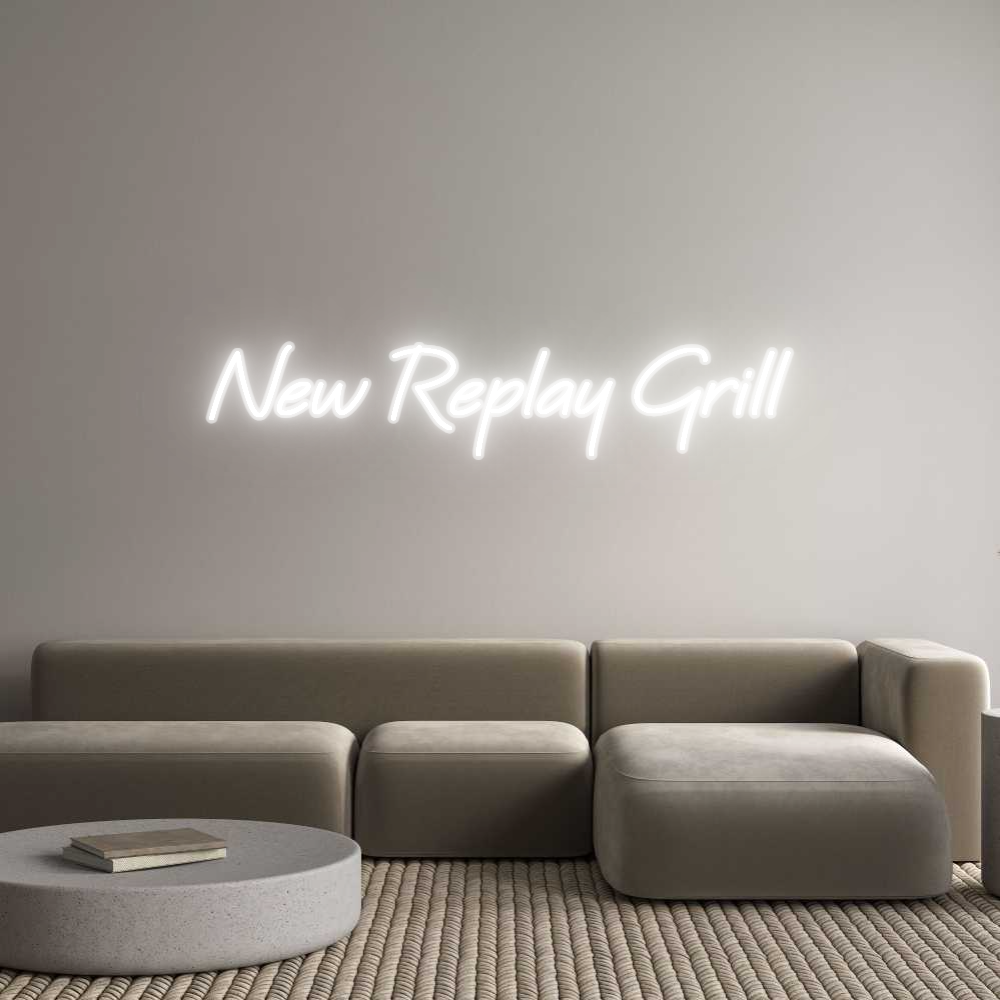 Néon personnalisable New Replay Gr...