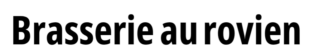Custom Sign: Brasserie au ...