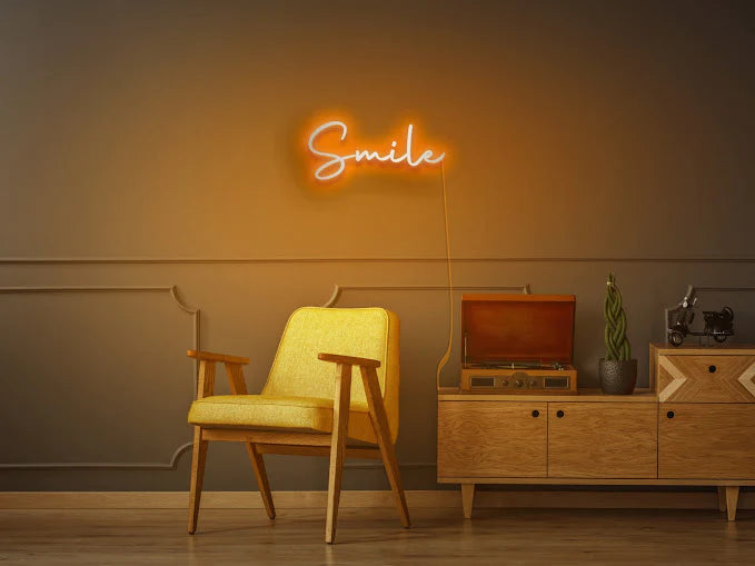 SMILE NEON LED DECO