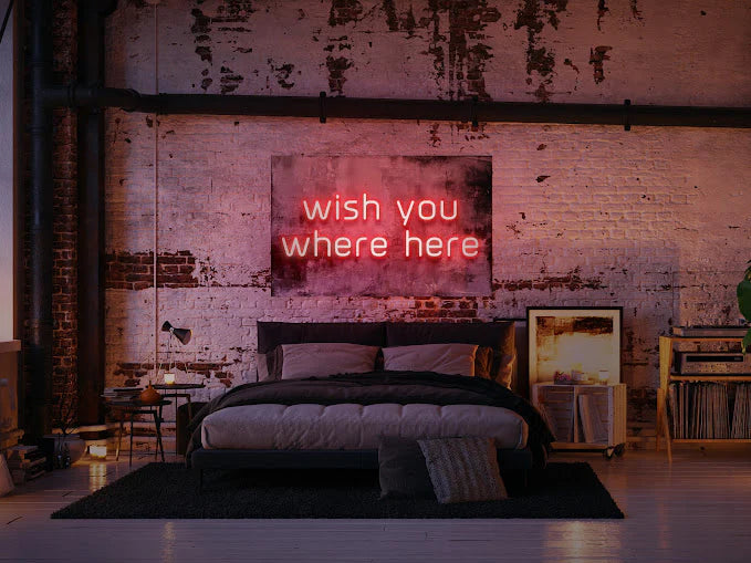 WISH YOU WHERE HERE