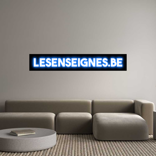 LED SIGNBOX - ENSEIGNE Lesenseignes.be