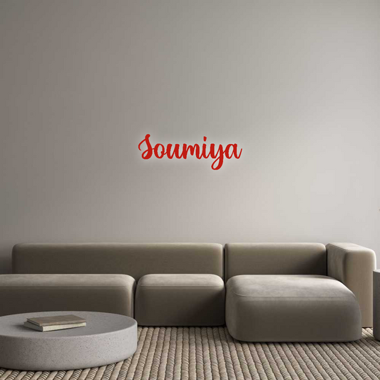 Custom Sign: Soumiya