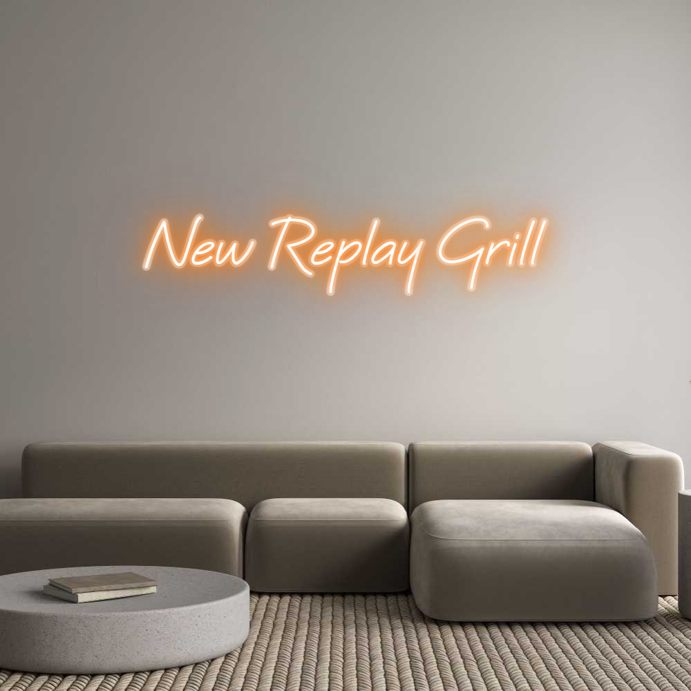 Néon personnalisable New Replay Gr...
