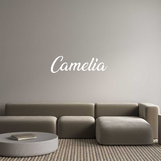 Custom Sign: Camelia