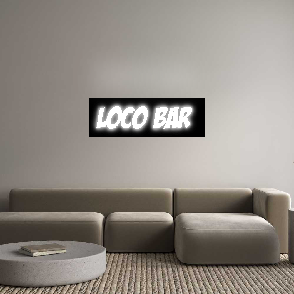 LED SIGNBOX - ENSEIGNE loco bar