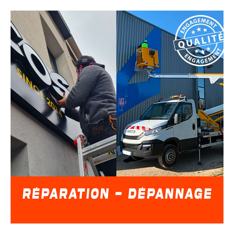 THE N°1 MANUFACTURER OF SIGNS IN BELGIUM! – LesEnseignes
